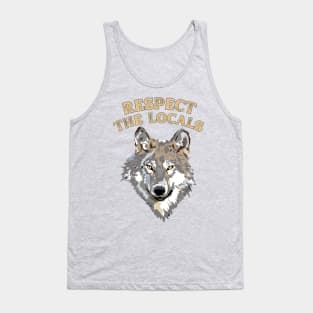 Respect the Locals Wolf Tank Top